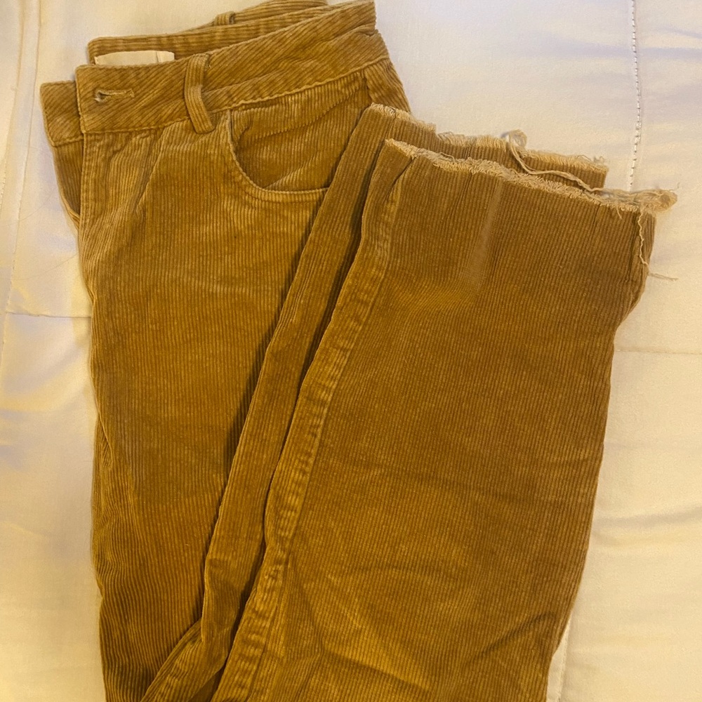 Surf Locos Golden Brown Corduroy Pants